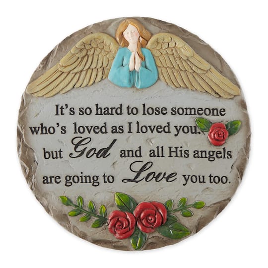 9.75" Hard To Lose Someone You Loved Memorial Stepping Stone